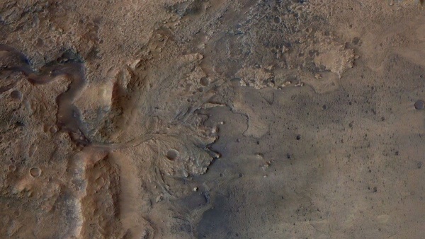 Wonders of the Solar System Travel Tag- Jezero Crater - Image 2