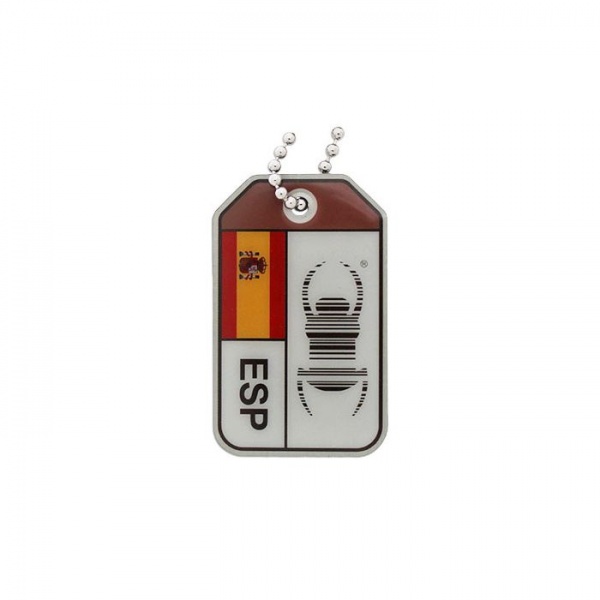 Geocaching Official Travel Bug® Origins Travel Tag-Spain