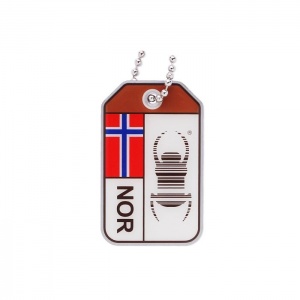 Geocaching Official Travel Bug® Origins Travel Tag-Norway