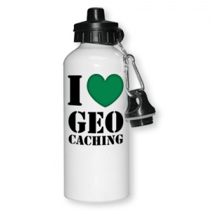 Geocachables Water Bottle