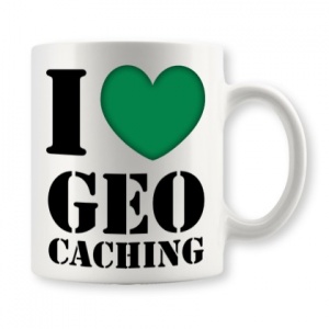 Geocachables I Love Geocaching Mug