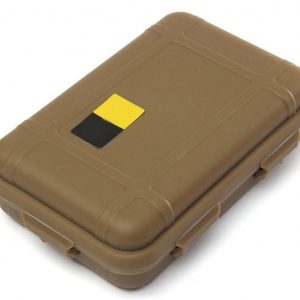 Geocachables Survival Waterproof Box (brown-basic)