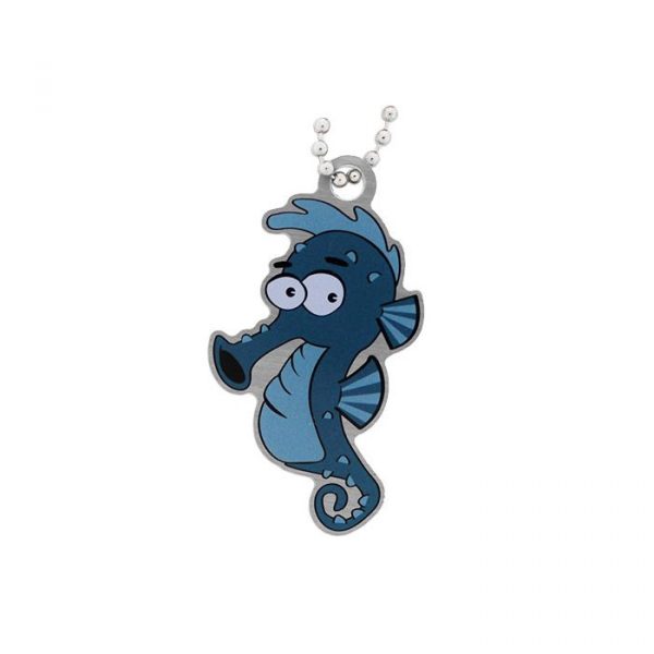 Geocaching Official - Simon the Seahorse Cache Buddy Travel Tag