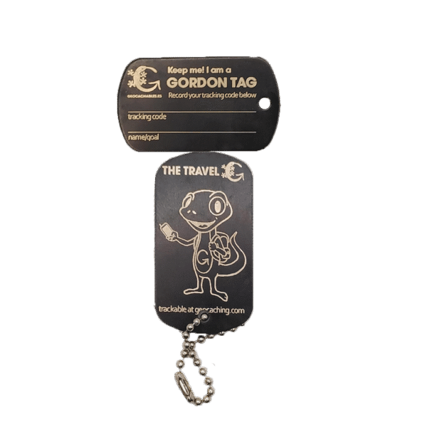 Geocachables Trackable Travel Tag-Gordon - Image 8