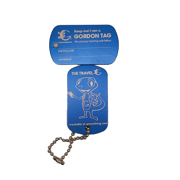 Geocachables Trackable Travel Tag-Gordon - Image 6