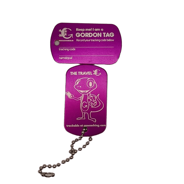 Geocachables Trackable Travel Tag-Gordon - Image 7