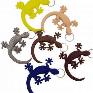 Geocachables Gecko Key ring