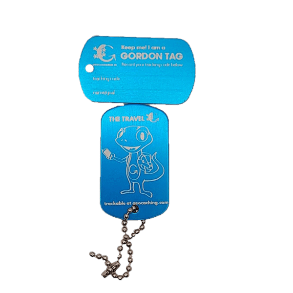 Geocachables Trackable Travel Tag-Gordon - Image 4