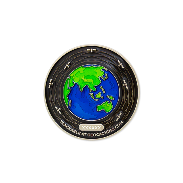 Geocaching Official Product - 2023 Big Blue Switch Day Geocoin - Image 3